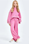 Mineral Wash Wide Leg Sweatpants
