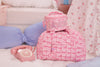 'dance' Bow Quilted Round Glam Bag