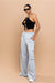 French Terry Wide Cargo Sweatpants