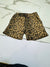 Adult Leopard Fleece Shorts
